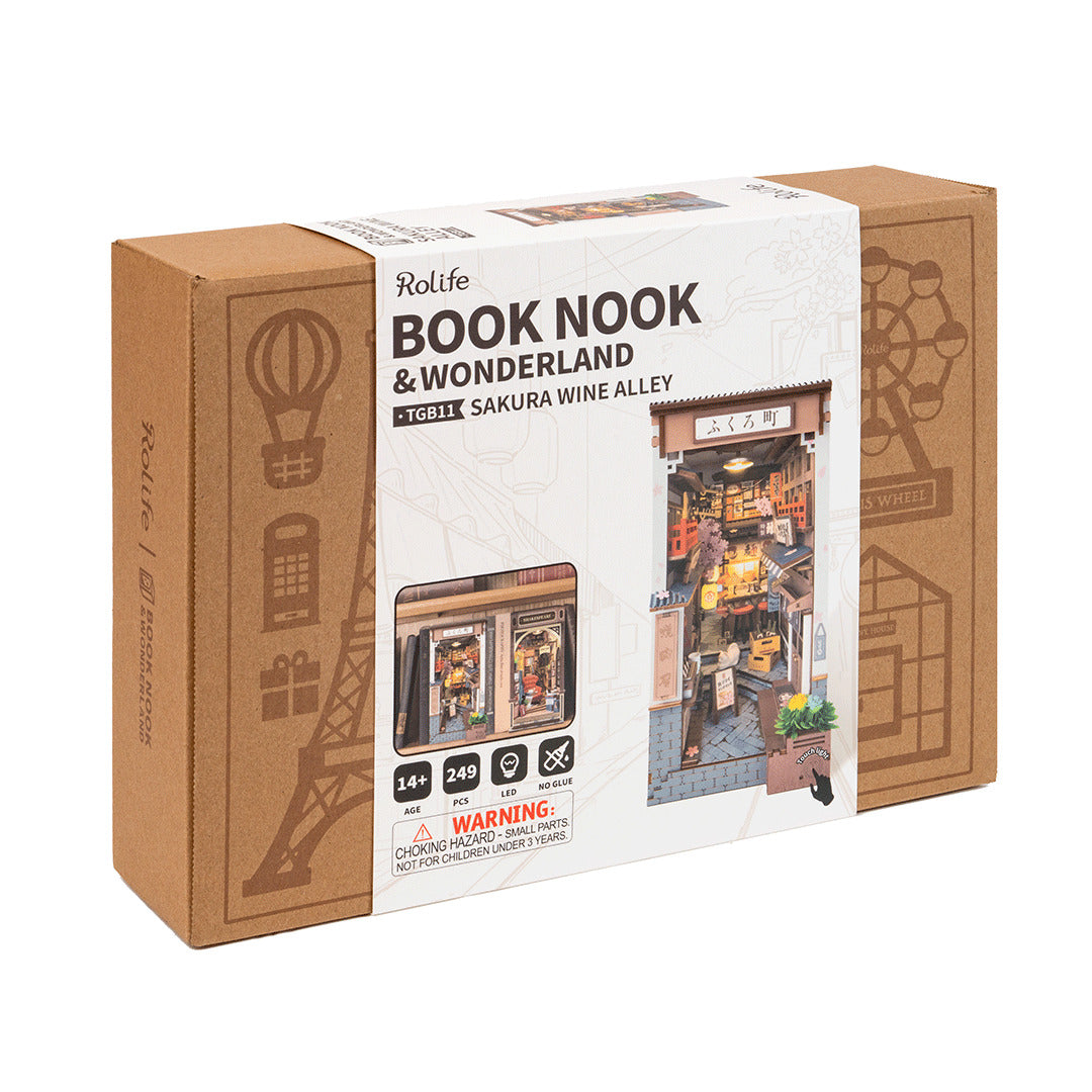 DIY Bookends Kit Sakura Wine Alley