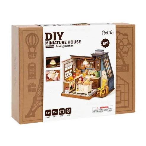 DIY Mini House Baking Kitchen