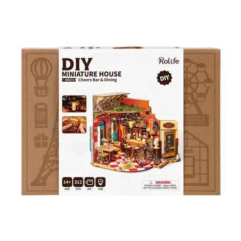DIY Mini House Cheers Bar & Dining