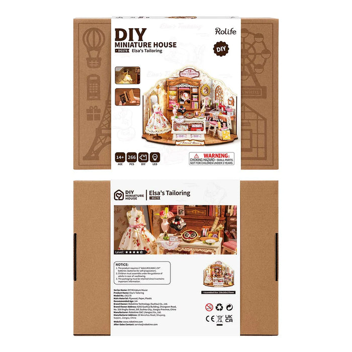 DIY Mini House Elsas Tailoring