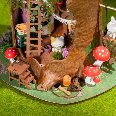 DIY Mini House Fairytale Tree House