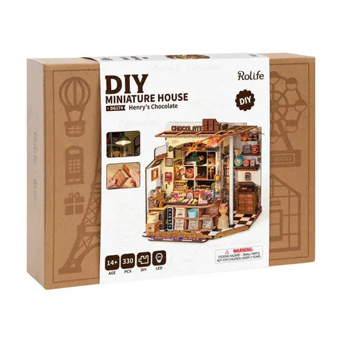 DIY Mini House Henrys Chocolate