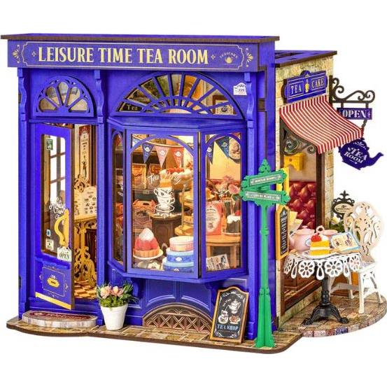 DIY Mini House Leisure Time Tea Room