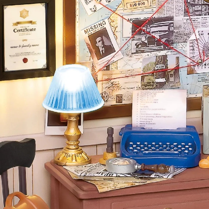 DIY Mini House Mose's Detective Agency