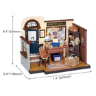 DIY Mini House Mose's Detective Agency