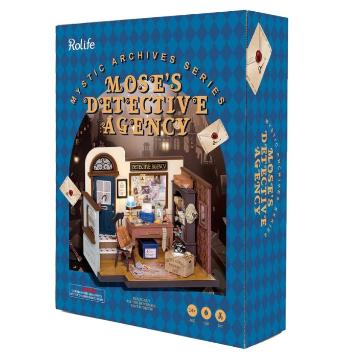 DIY Mini House Mose's Detective Agency