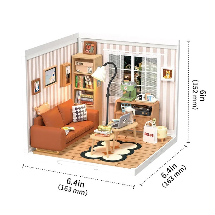 DIY Plastic Superstore Cozy Living Lounge