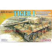 Dragon 7251 1/72 Sd.Kfz.181 Ausf.E TIGER I MID PRODUCTION w/ZIMMERIT