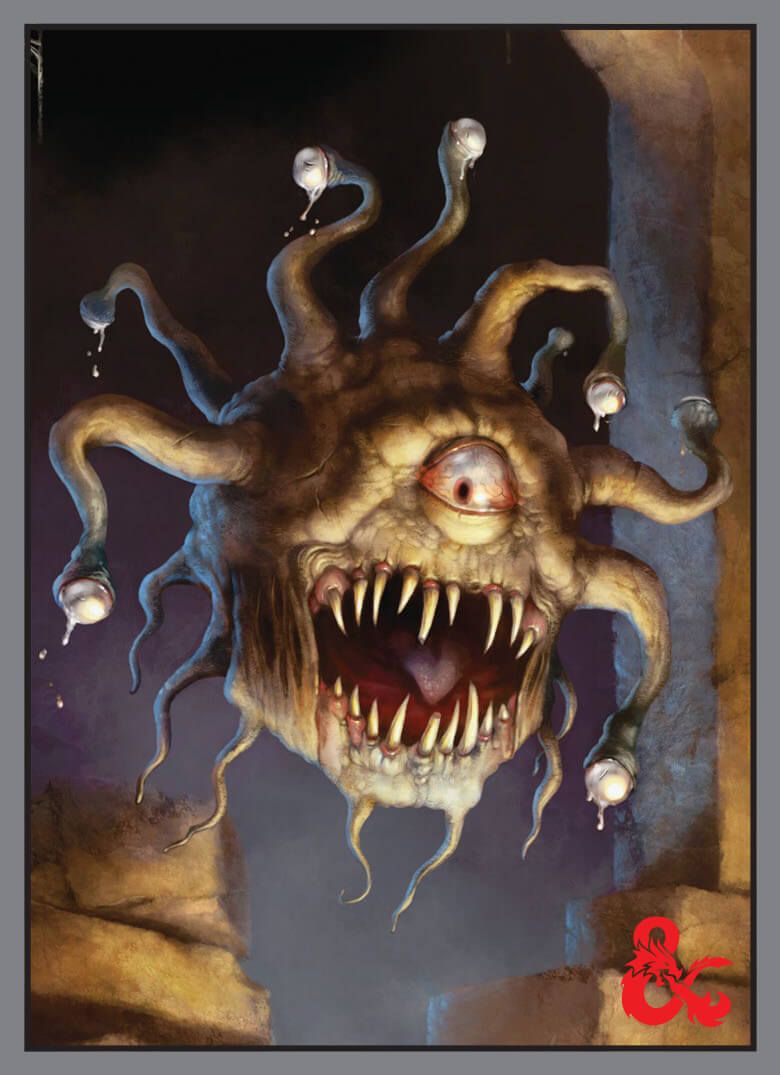 Dungeons and Dragons Count Beholder Standard Sized Sleeves