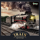 Electric Steam Train Set with Lights & Steam Effect (48pc)