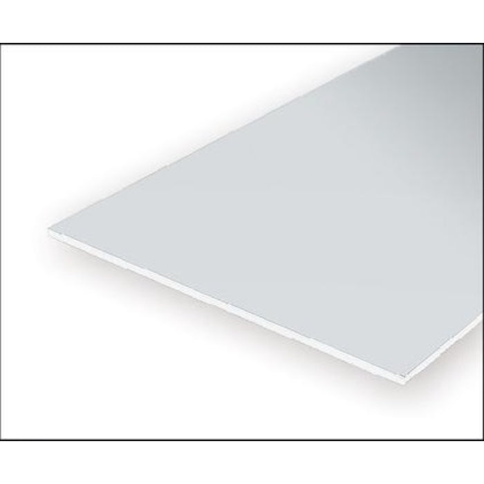Evergreen 12060 White Polystyrene VGroove Siding Sheet 0.060 x 12 x 24   / 1.5mm x 30cm x 61cm