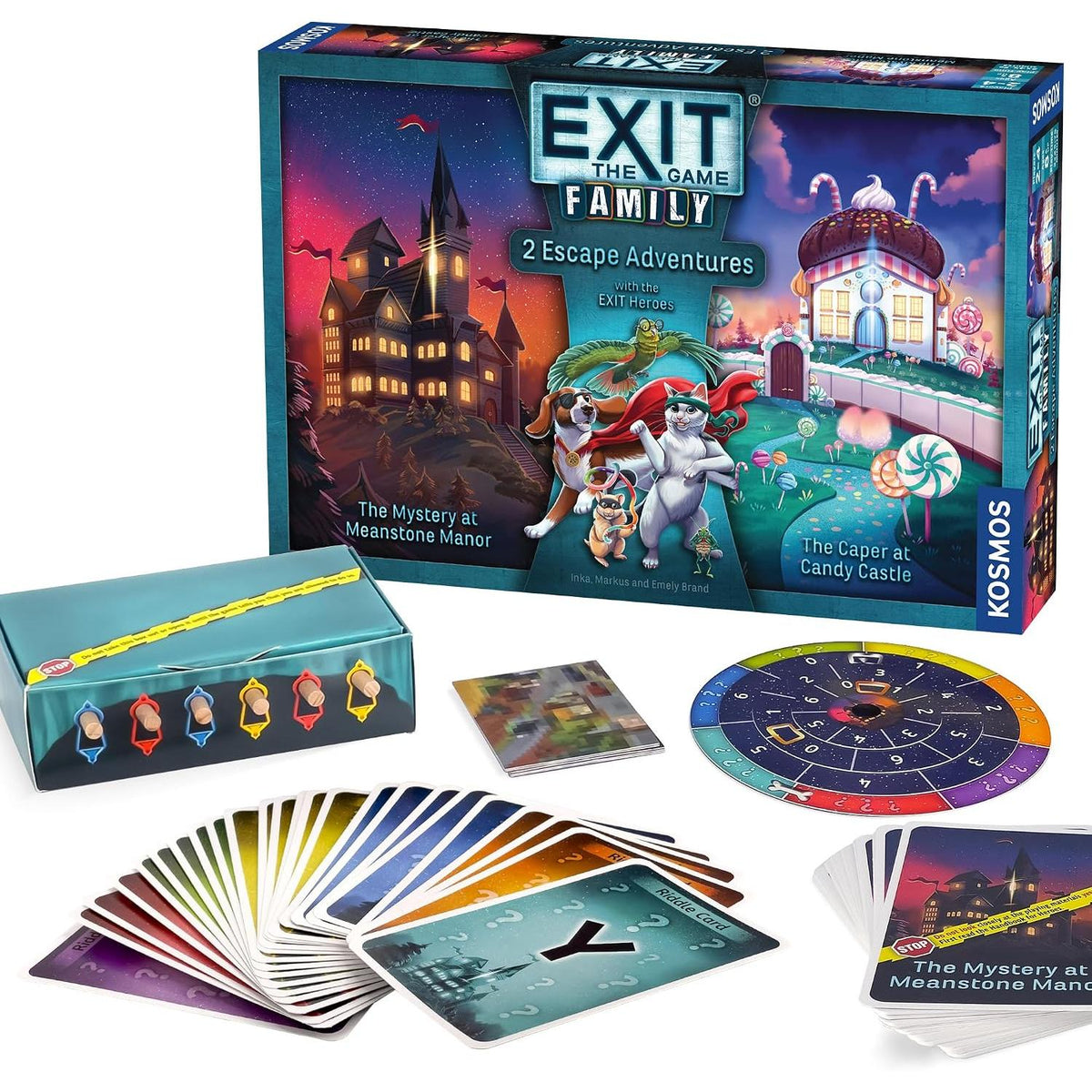 Exit the Game Family Heroes - 2 Escape Adventures (2-in-1 Bundle)