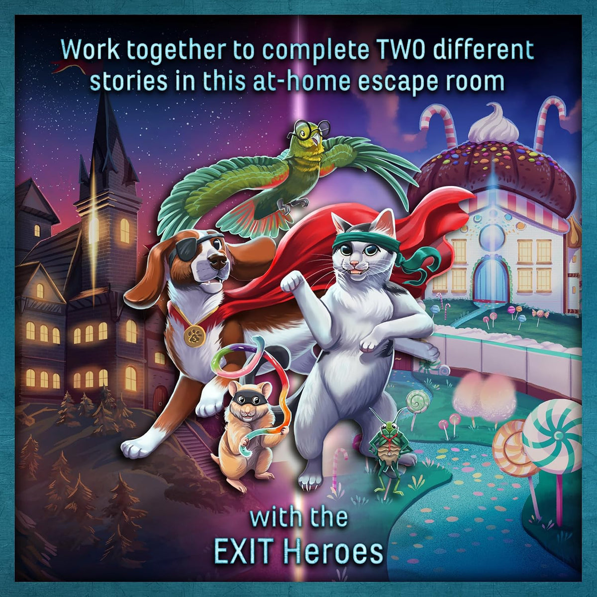Exit the Game Family Heroes - 2 Escape Adventures (2-in-1 Bundle)