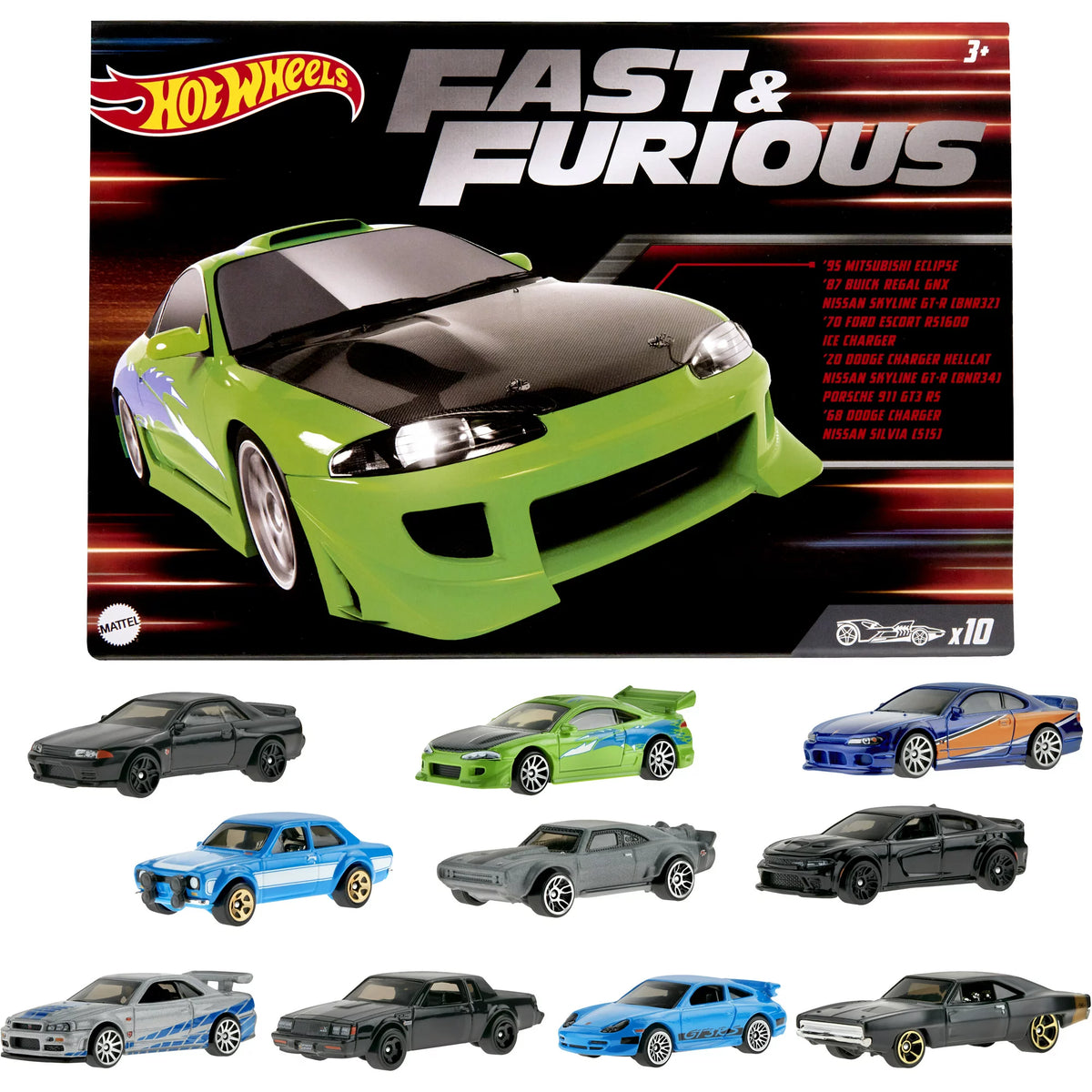Fast & Furious Themed Pack