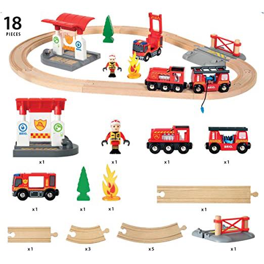 Firefighter Set 18 pieces
