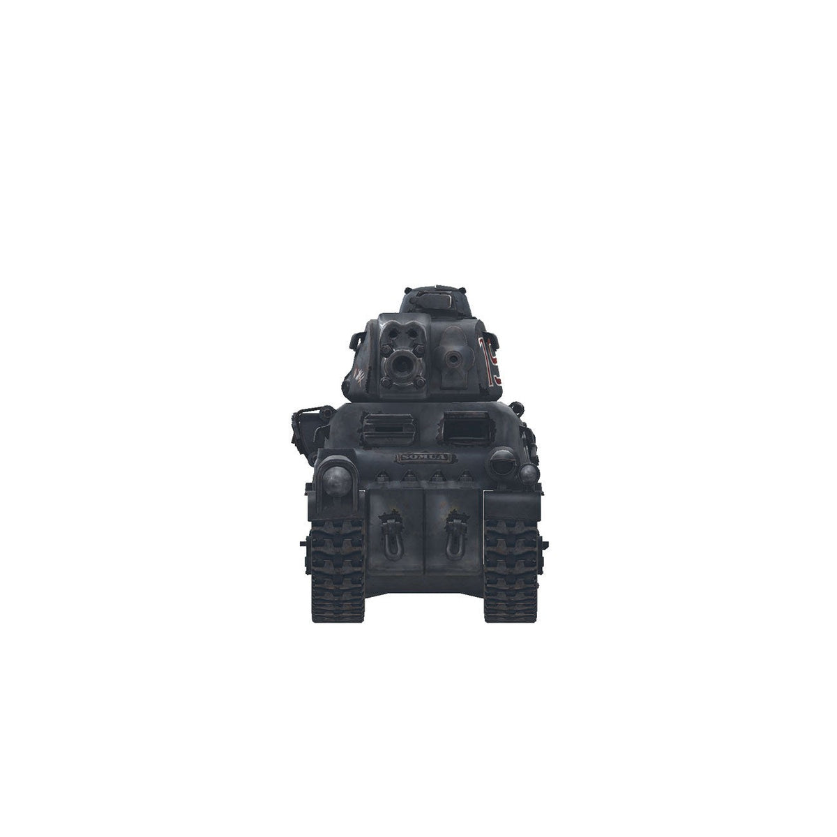 French Medium Tank Somua S-35 (Cartoon Model)_2