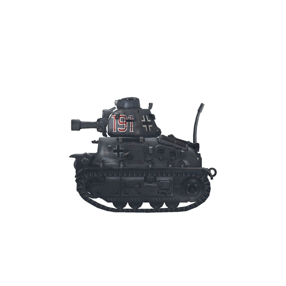 French Medium Tank Somua S-35 (Cartoon Model)_3