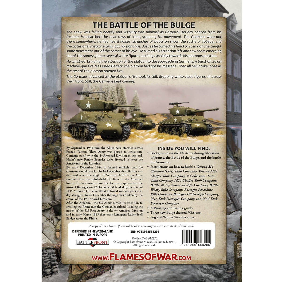 Flames of War: Bulge: American (LW 100p A4 HB)