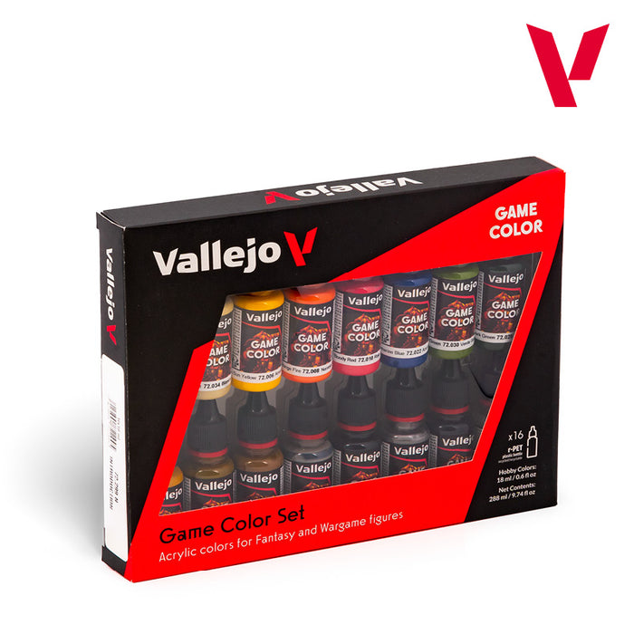 Game Color - Introduction 16-Color Acrylic Paint Set