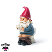 Garden Gnome On A Throne