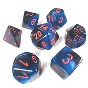 Gemini Starlight Black/Red 7-Die Set