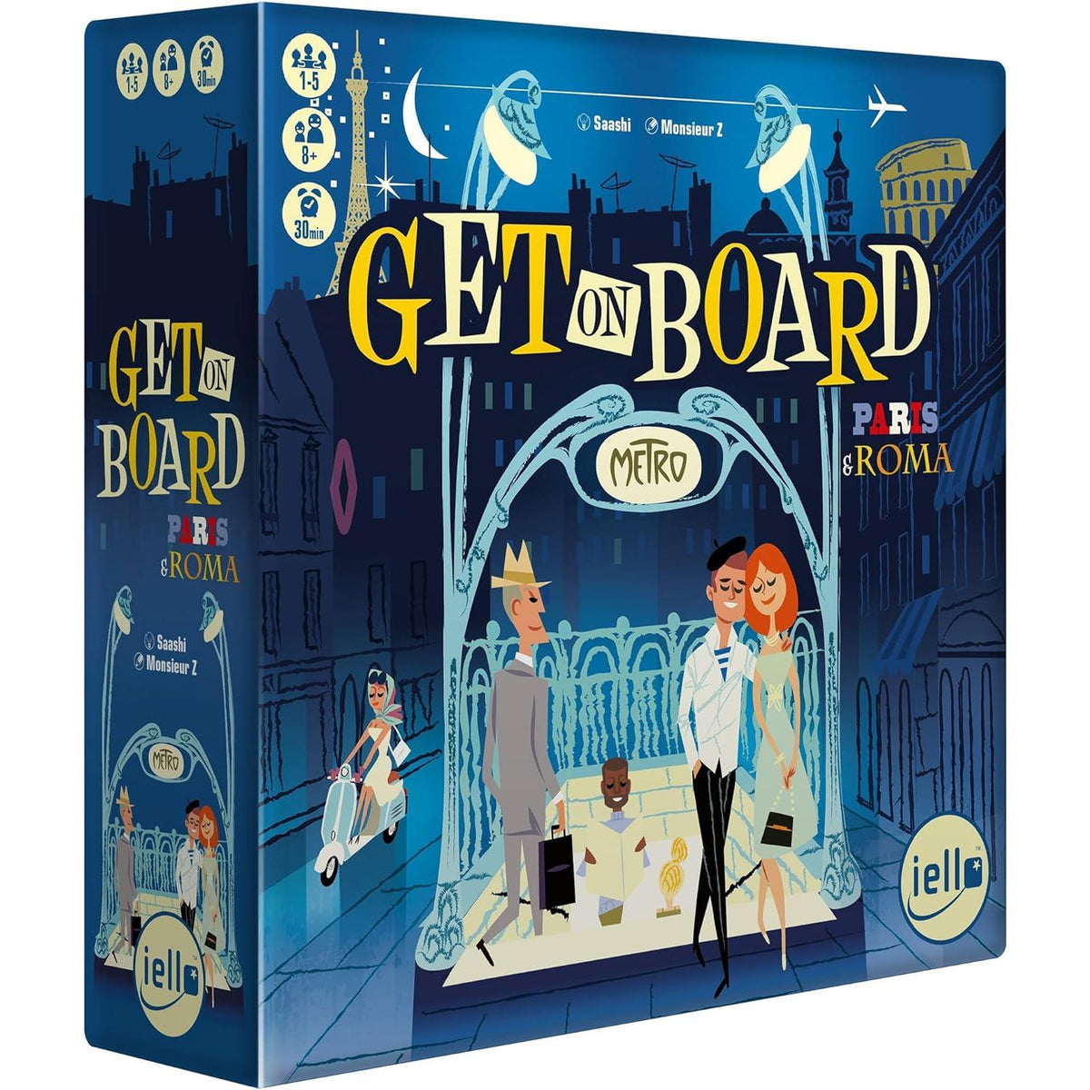 Get on Board: Paris & Roma