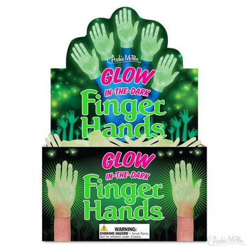 Glow In The Dark Hand Finger Puppets