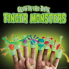 Glow In The Dark Monster Finger Puppets