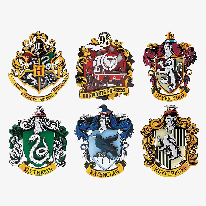 Harry Potter Collectible Fridge Magnet Blind Box 1pc