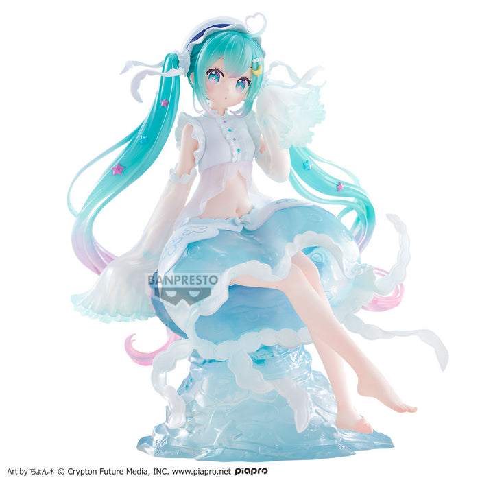 HATSUNE MIKU: BANPRESTO EVOLVE - CLEARLUXE JELLYFISH FIGURE