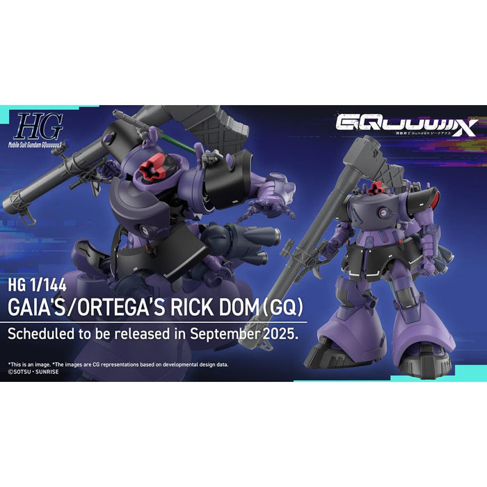 HG 1/144 Gaia's / Ortega's Rick Dom (GQ)