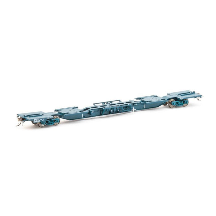 HO AFV-3 NSW TVF Flexi-Van Wagon PTC Blue - 4 Car Pack