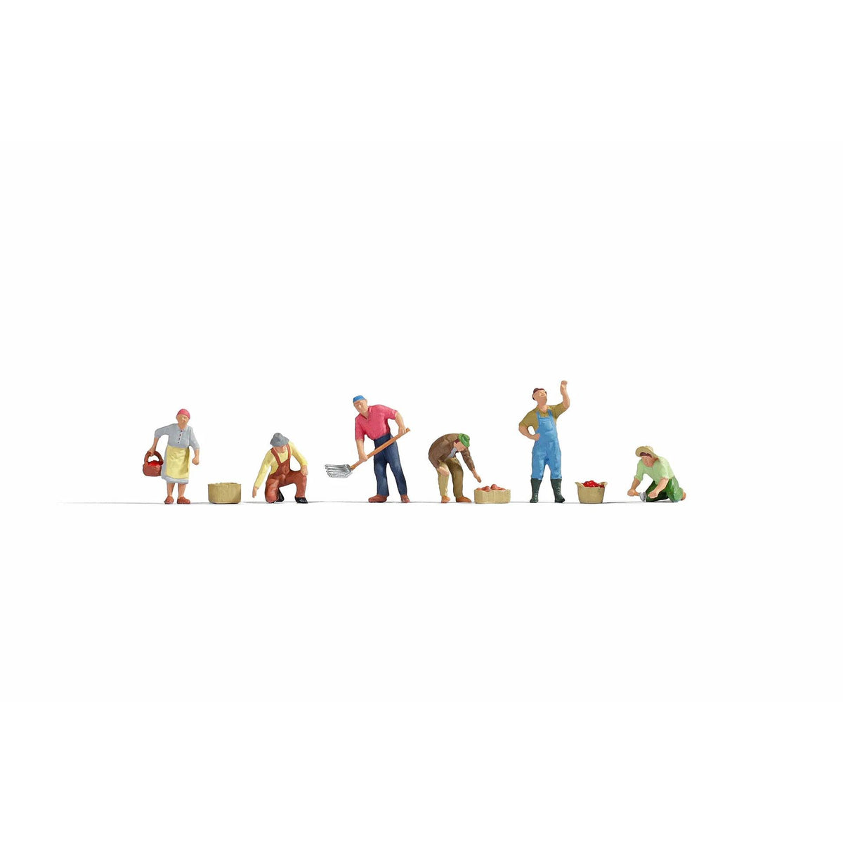 HO Harvesters (6 Figures with Accessories)
