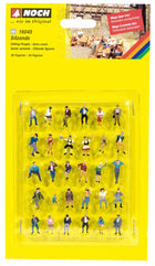 HO Mega Economy Set Sitting People without Benches (30 Figures)
