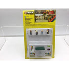 HO Themed Figures Set Flower Stall