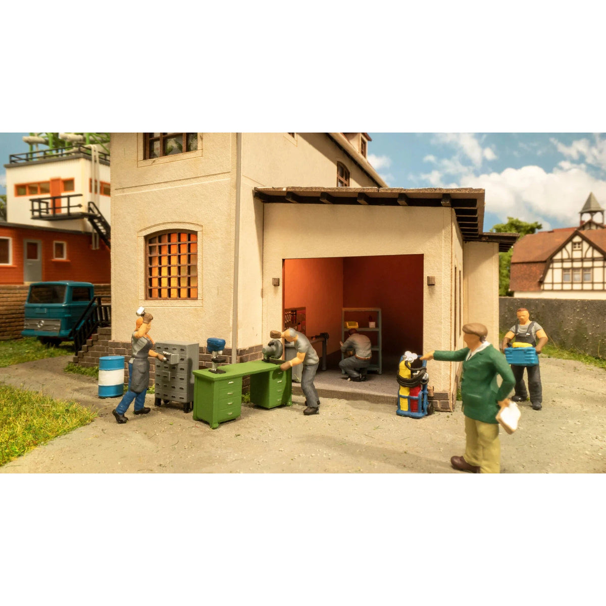 HO Themed Figures Set "Workshop"