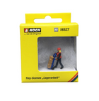 image1_HO Tiny Scenes 'Warehousing' (1 Figure Walking with a Sack Truck Loaded with Parcels)