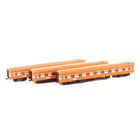 HO V/Line Tangerine/Silver Ribbon (3 Pack)