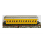 HO Wooden Clerestory 1st Class Car Yellow