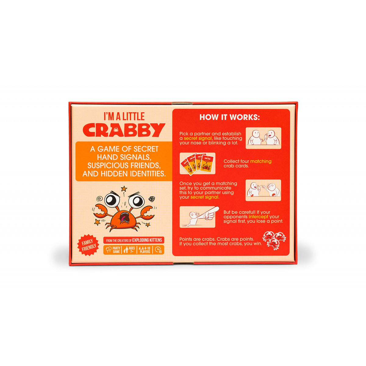 I'm A Little Crabby (By Exploding Kittens)