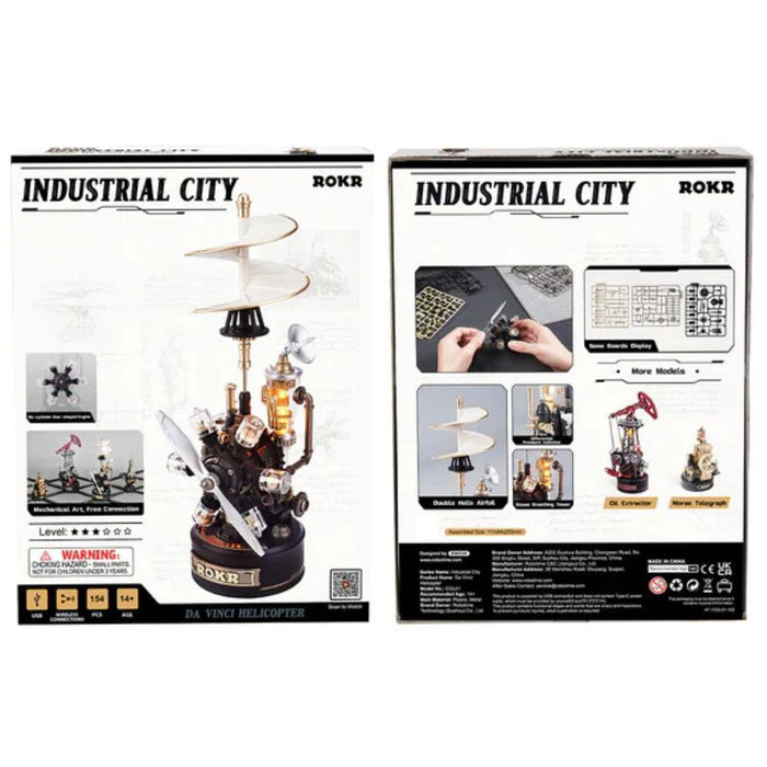 Industrial City Da Vinci Helicopter
