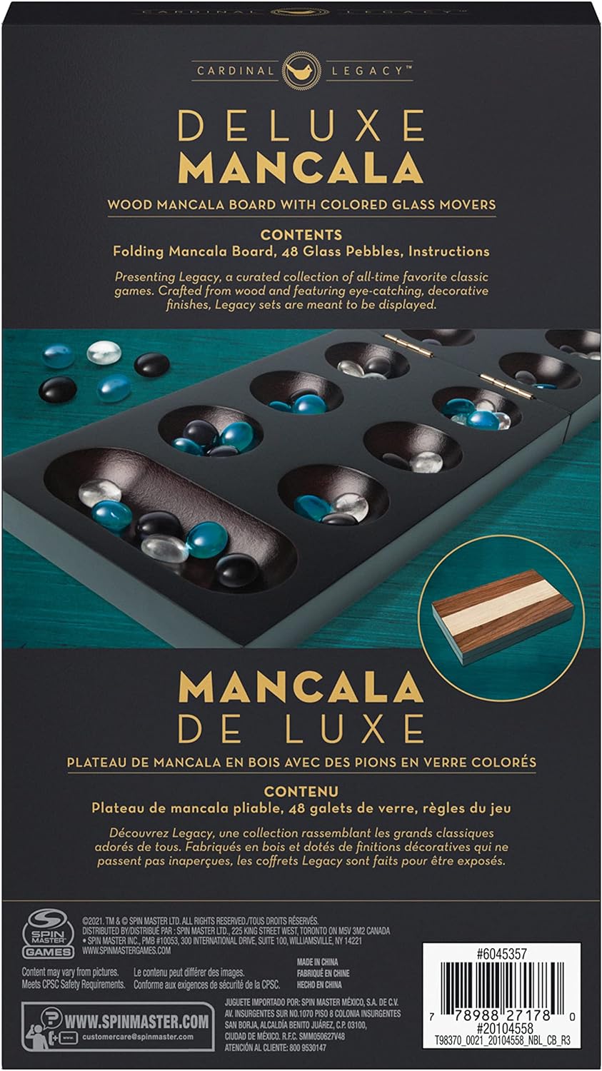Legacy Deluxe Wooden Mancala Set