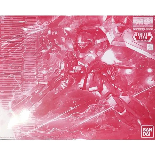 MG 1/100 GUNNER ZAKU WARRIOR LUNAMARIA HAWKE CUSTOM [CLEAR COLOR]