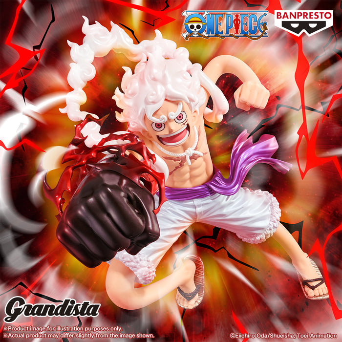 [LIMITED] One Piece Grandista-Monkey D.Luffy Gear5 II- Special Edition SMASH Exclusive Metallic Ver.