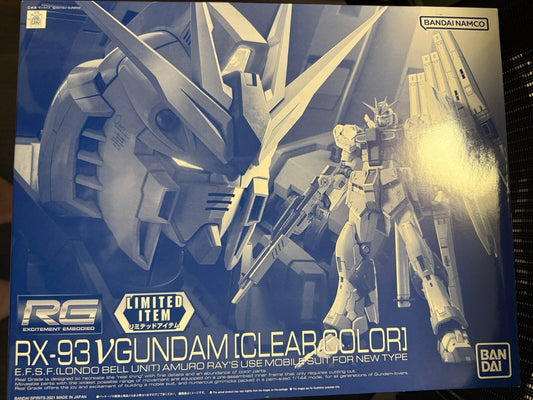 [LIMITED] RG 1/144 Nu Gundam (Clear Color)