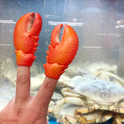 Lobster Claw Finger Puppets