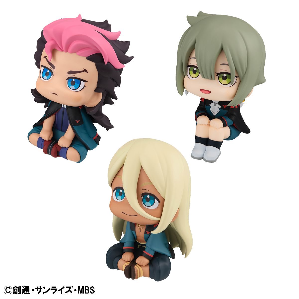 Lookup: Mobile Suit Gundam: The Witch From Mercury - Guel Jeturk, Elan Ceres & Shaddiq Zenelli Set [with Gift]