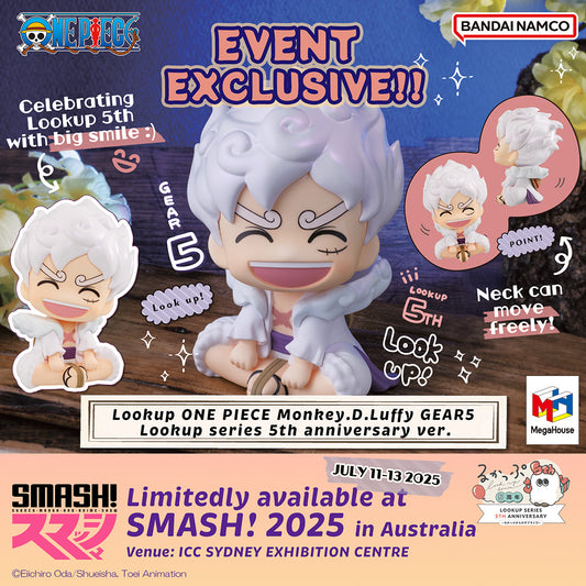 Lookup One Piece Monkey D. Luffy Gear 5 5th Anniversary Ver. Store Exclusive