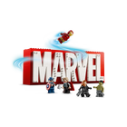 MARVEL - MARVEL Logo & Minifigures