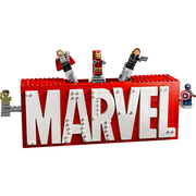 MARVEL - MARVEL Logo & Minifigures